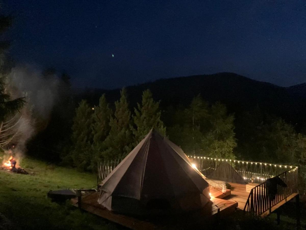 Hotel Glampspace - Szlak Beskidzki Międzybrodzie Bialskie Exterior foto