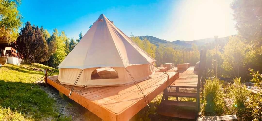 Hotel Glampspace - Szlak Beskidzki Międzybrodzie Bialskie Exterior foto