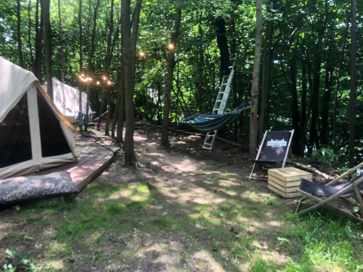 Hotel Glampspace - Szlak Beskidzki Międzybrodzie Bialskie Exterior foto