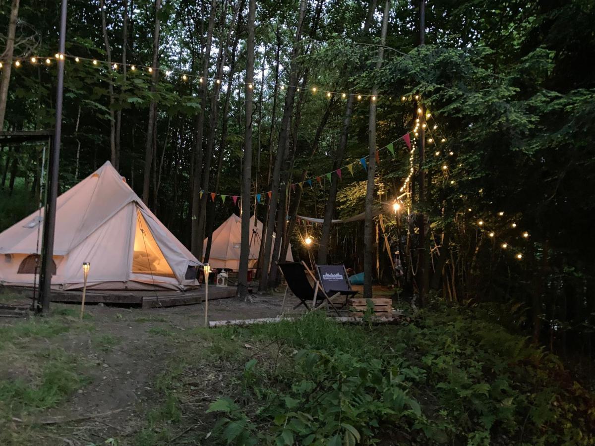 Hotel Glampspace - Szlak Beskidzki Międzybrodzie Bialskie Exterior foto