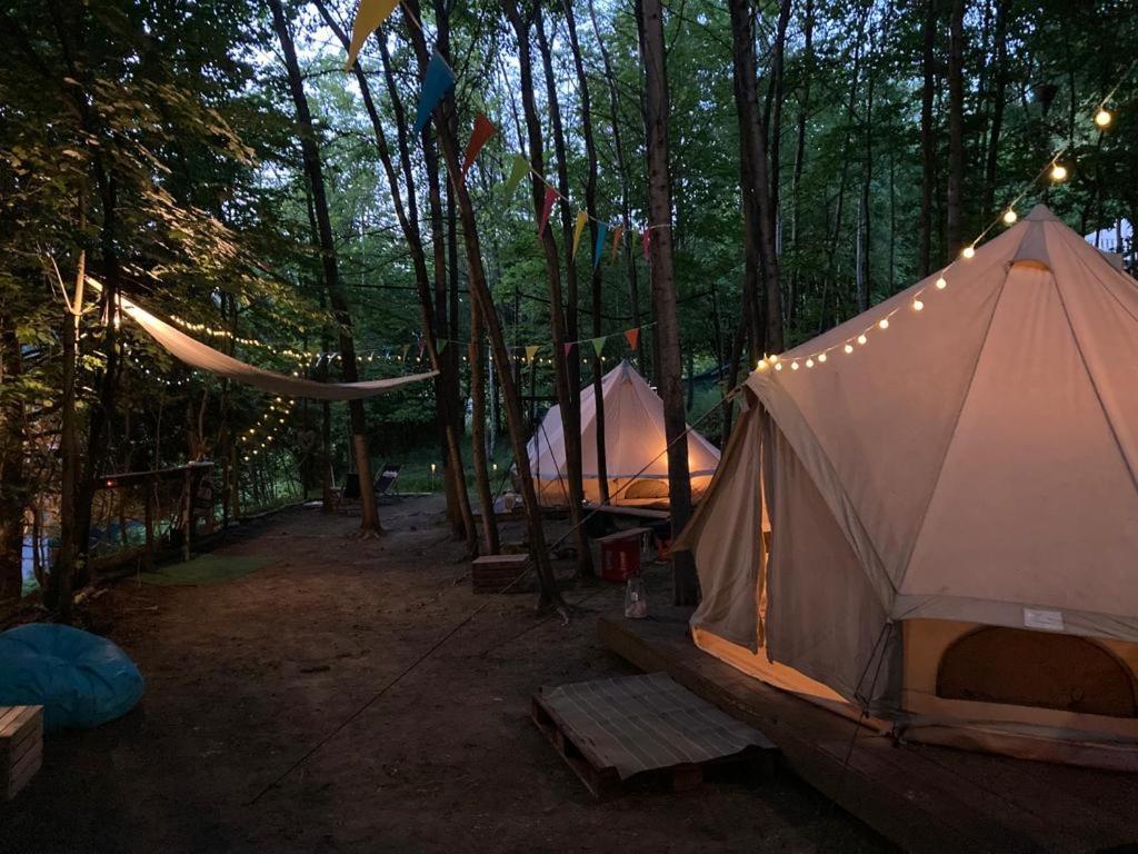 Hotel Glampspace - Szlak Beskidzki Międzybrodzie Bialskie Exterior foto