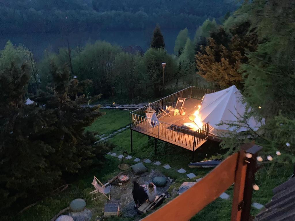 Hotel Glampspace - Szlak Beskidzki Międzybrodzie Bialskie Exterior foto