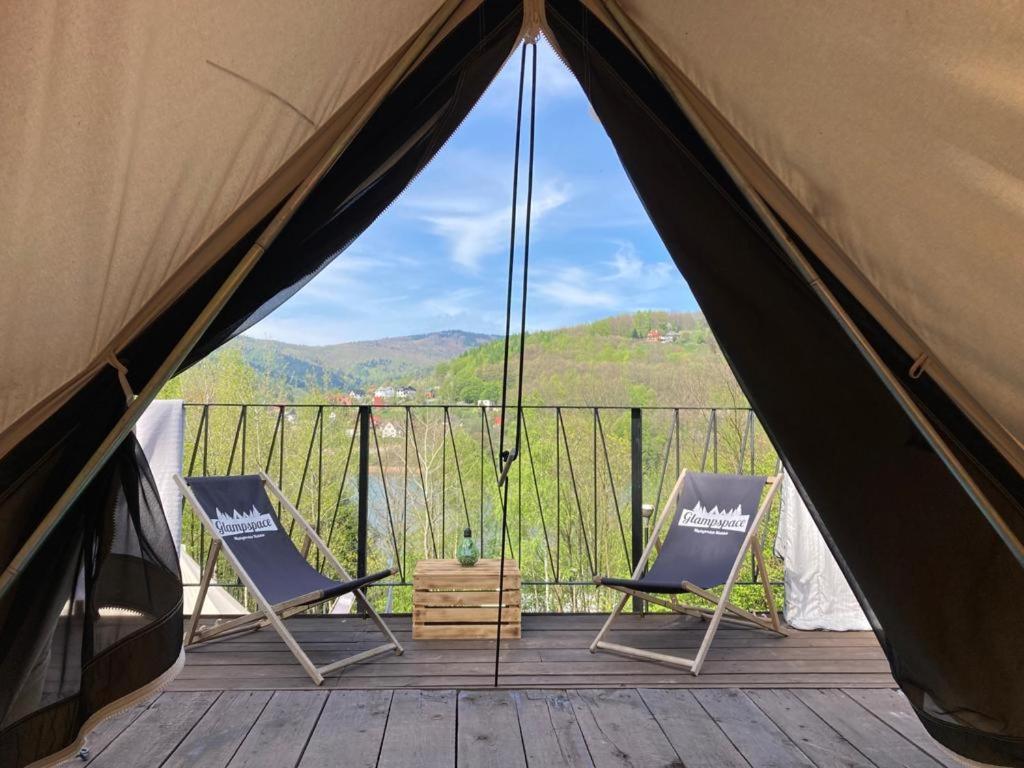 Hotel Glampspace - Szlak Beskidzki Międzybrodzie Bialskie Exterior foto